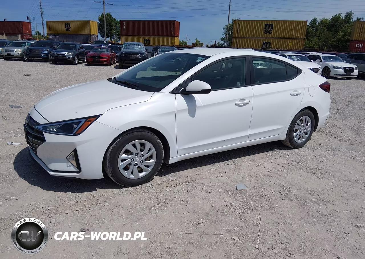 2020 Hyundai Elantra Se VIN:5NPD74LFXLH611245 - 2