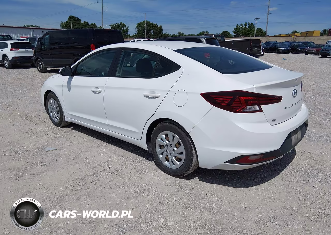 2020 Hyundai Elantra Se VIN:5NPD74LFXLH611245 - 3