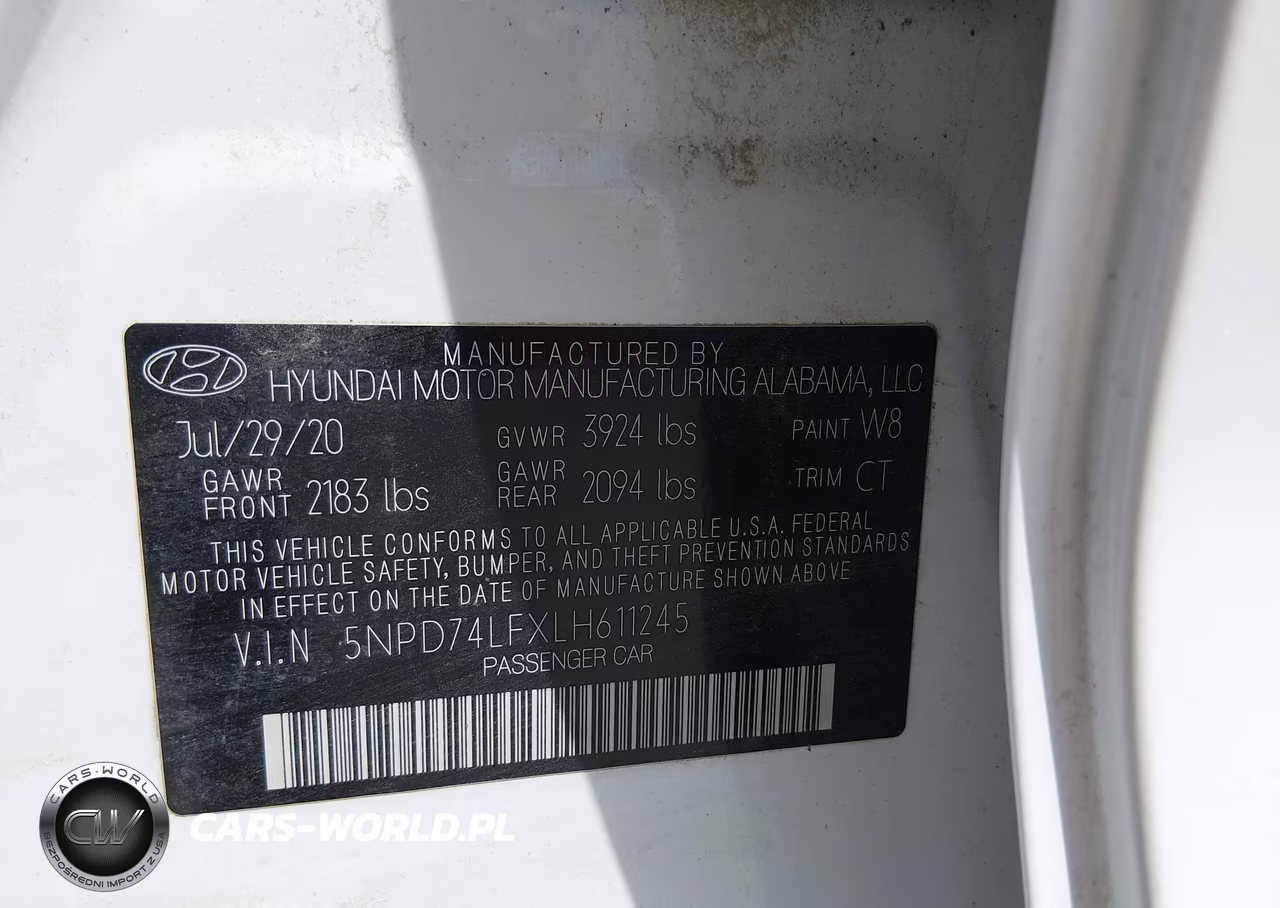 2020 Hyundai Elantra Se VIN:5NPD74LFXLH611245 - 9