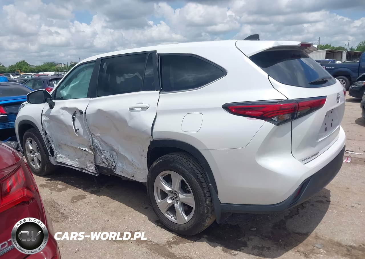 2023 Toyota Highlander L VIN:5TDKDRAH8PS008988 - 3