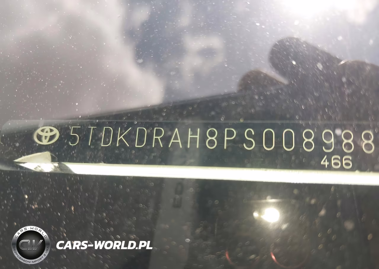 2023 Toyota Highlander L VIN:5TDKDRAH8PS008988 - 9