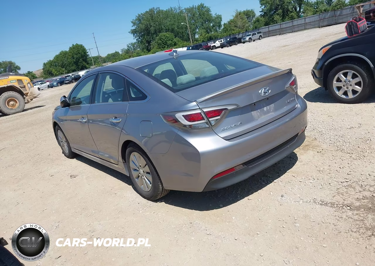 2016 Hyundai Sonata Hybrid Se VIN:KMHE24L10GA022026 - 3