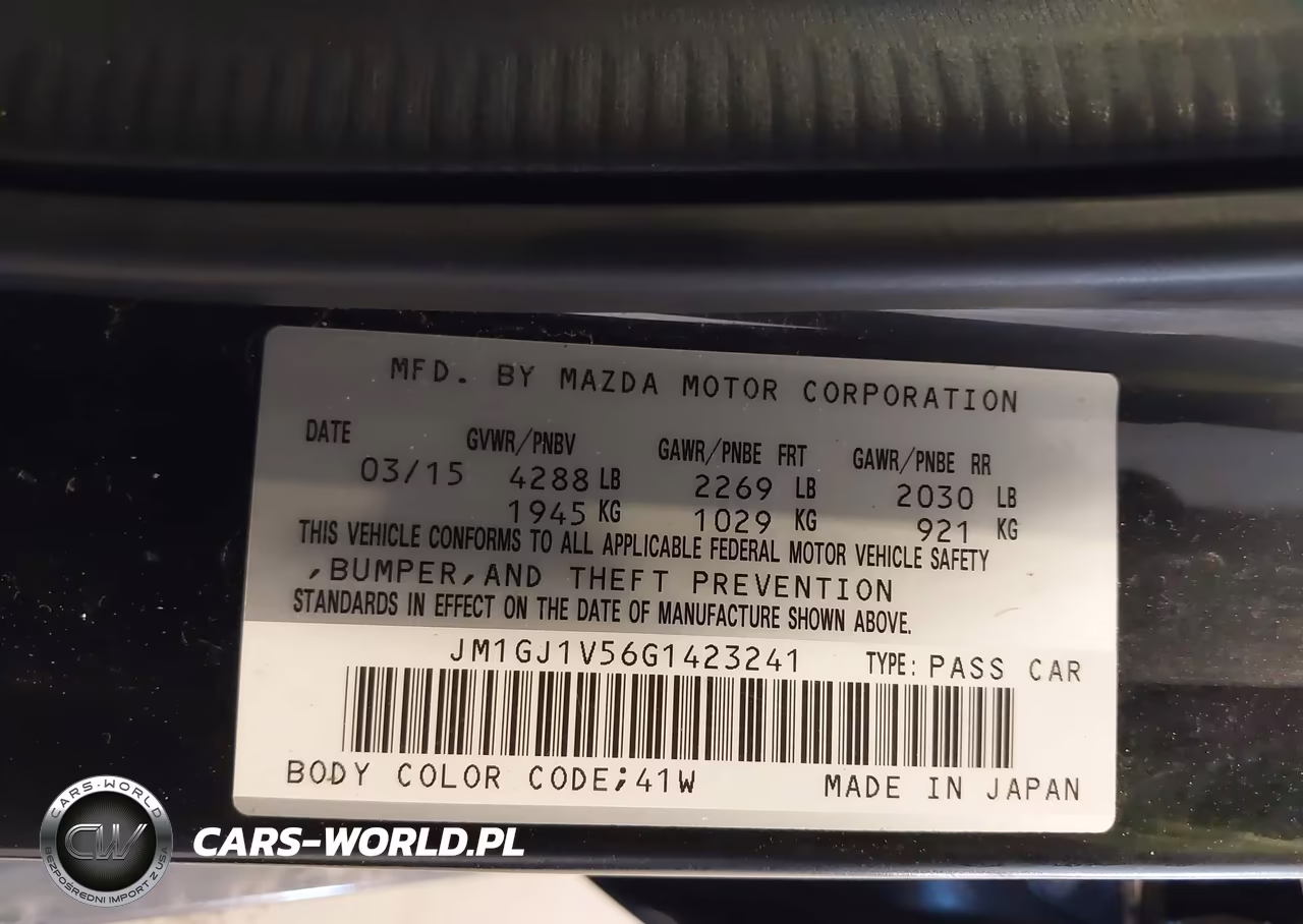 2016 Mazda Mazda6 I Touring VIN:JM1GJ1V56G1423241 - 9