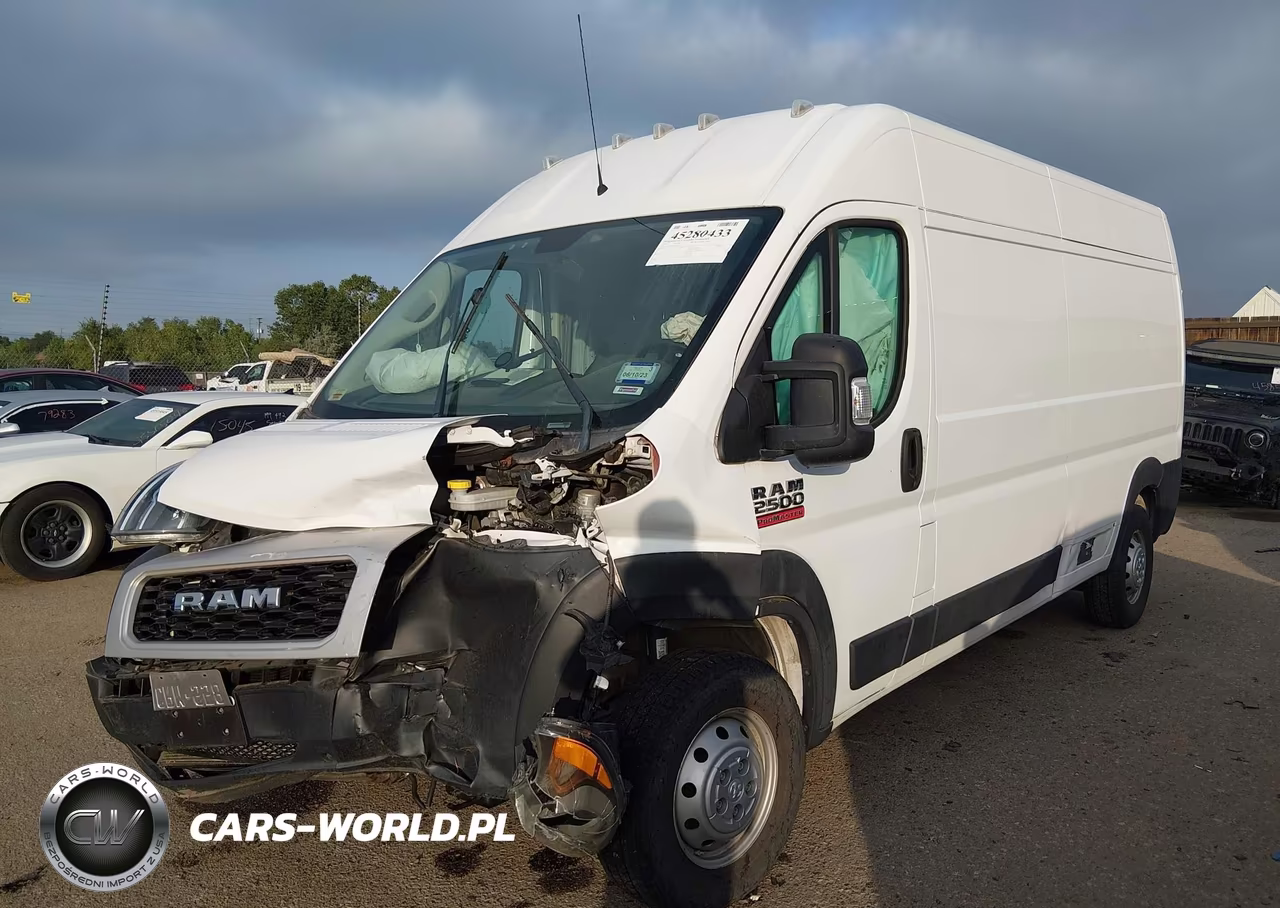 2020 Ram Promaster 2500 High Roof 159 Wb VIN:3C6TRVDG2LE101776 - 2