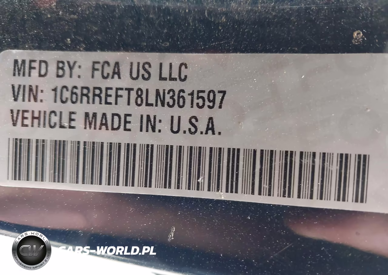 2020 Ram 1500 Lone Star 4X2 5'7 Box VIN:1C6RREFT8LN361597 - 9