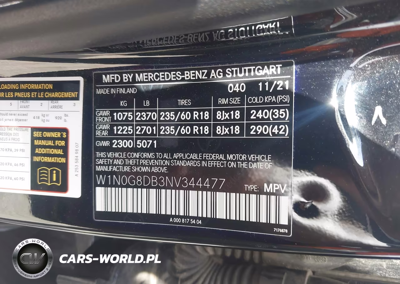 2022 Mercedes-Benz Glc 300 Suv VIN:W1N0G8DB3NV344477 - 9
