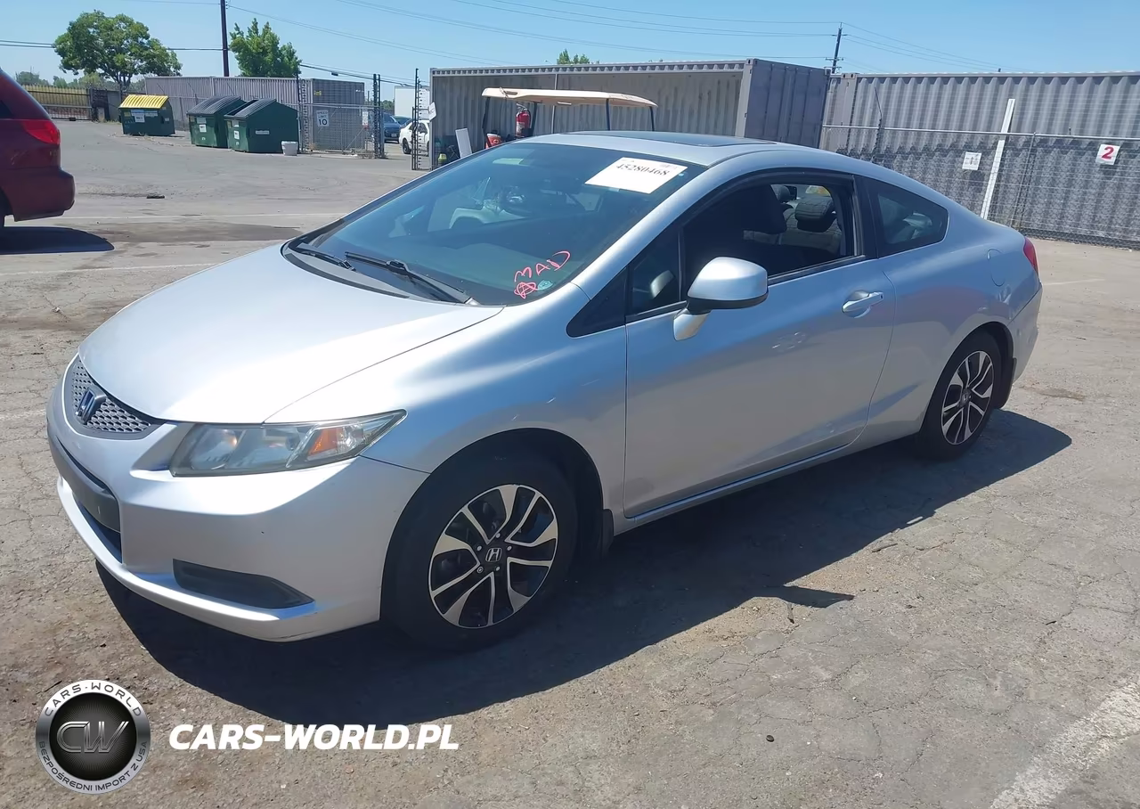 2013 Honda Civic Ex VIN:2HGFG3B82DH502697 - 2