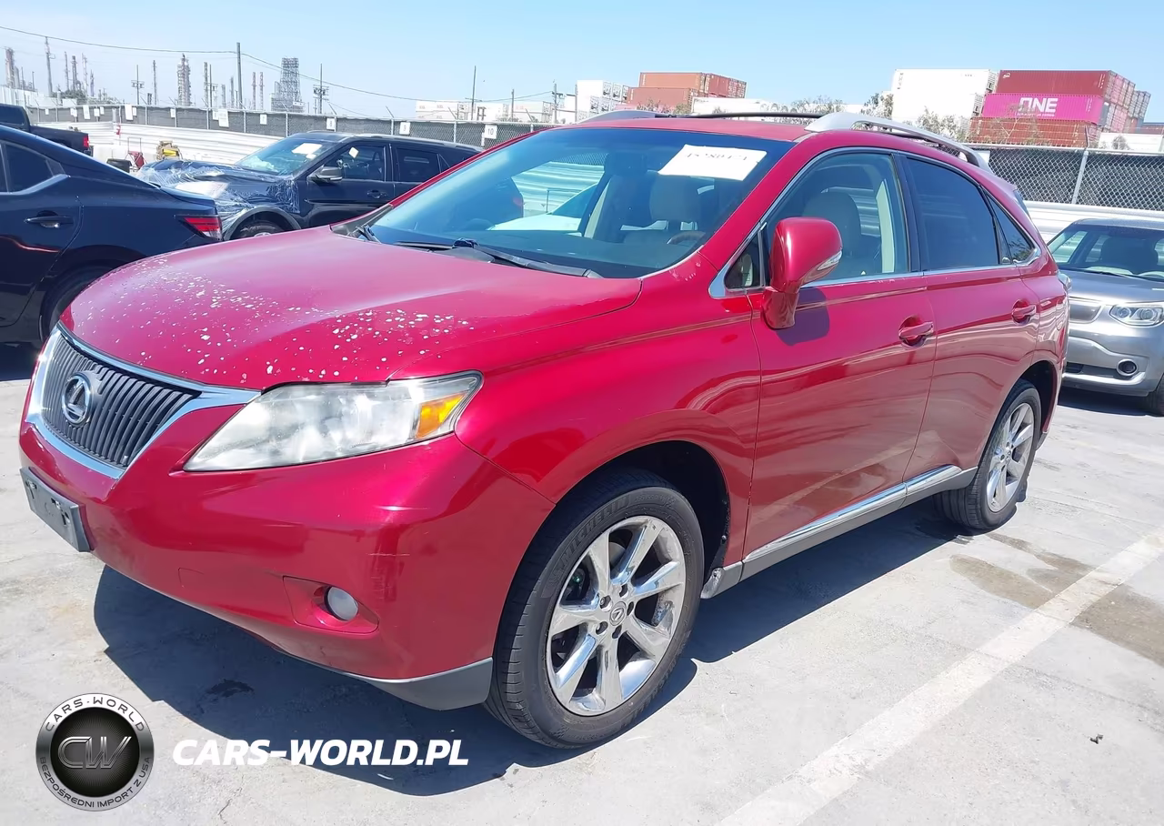 2010 Lexus Rx 350 VIN:2T2ZK1BA7AC039829 - 2