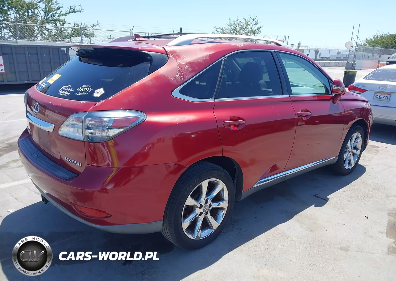 2010 Lexus Rx 350 VIN:2T2ZK1BA7AC039829 - 4