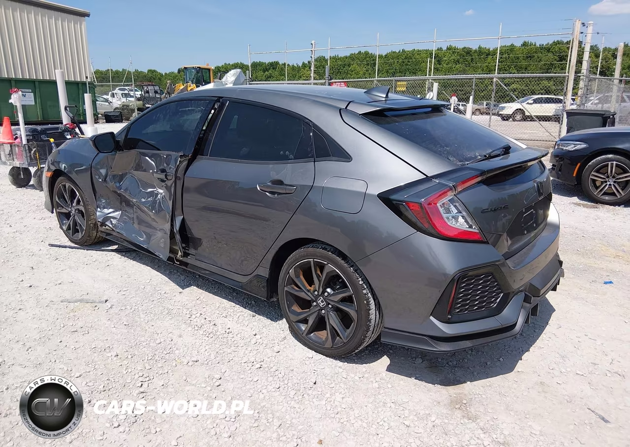 2017 Honda Civic Sport VIN:SHHFK7H40HU222179 - 3