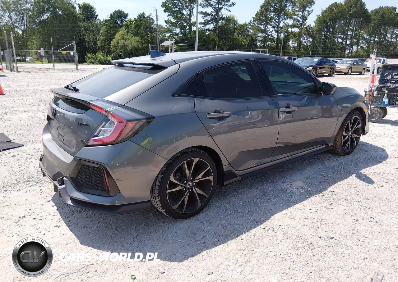 2017 Honda Civic Sport VIN:SHHFK7H40HU222179 - 4