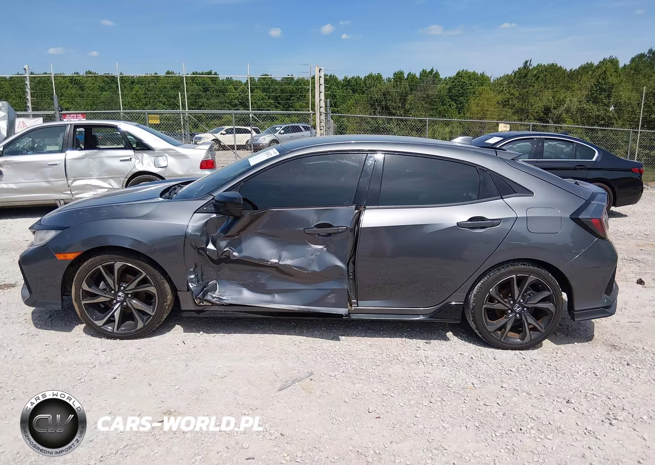 2017 Honda Civic Sport VIN:SHHFK7H40HU222179 - 6