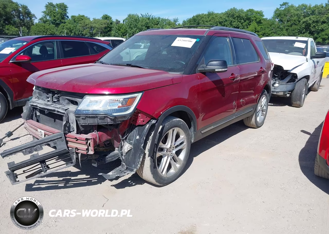 2017 Ford Explorer Xlt VIN:1FM5K8D83HGB91040 - 2