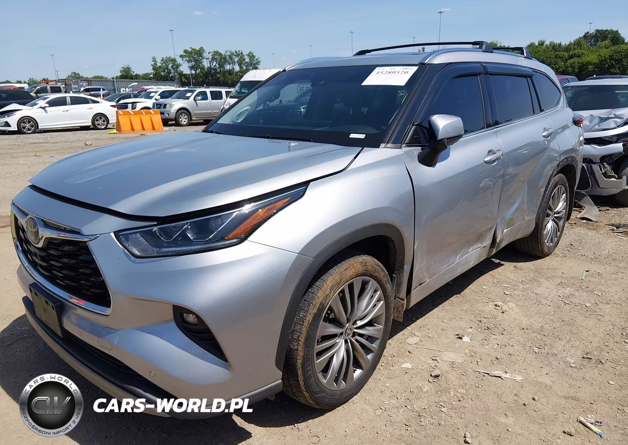 2020 Toyota Highlander Platinum VIN:5TDFZRBH5LS000133 - 2