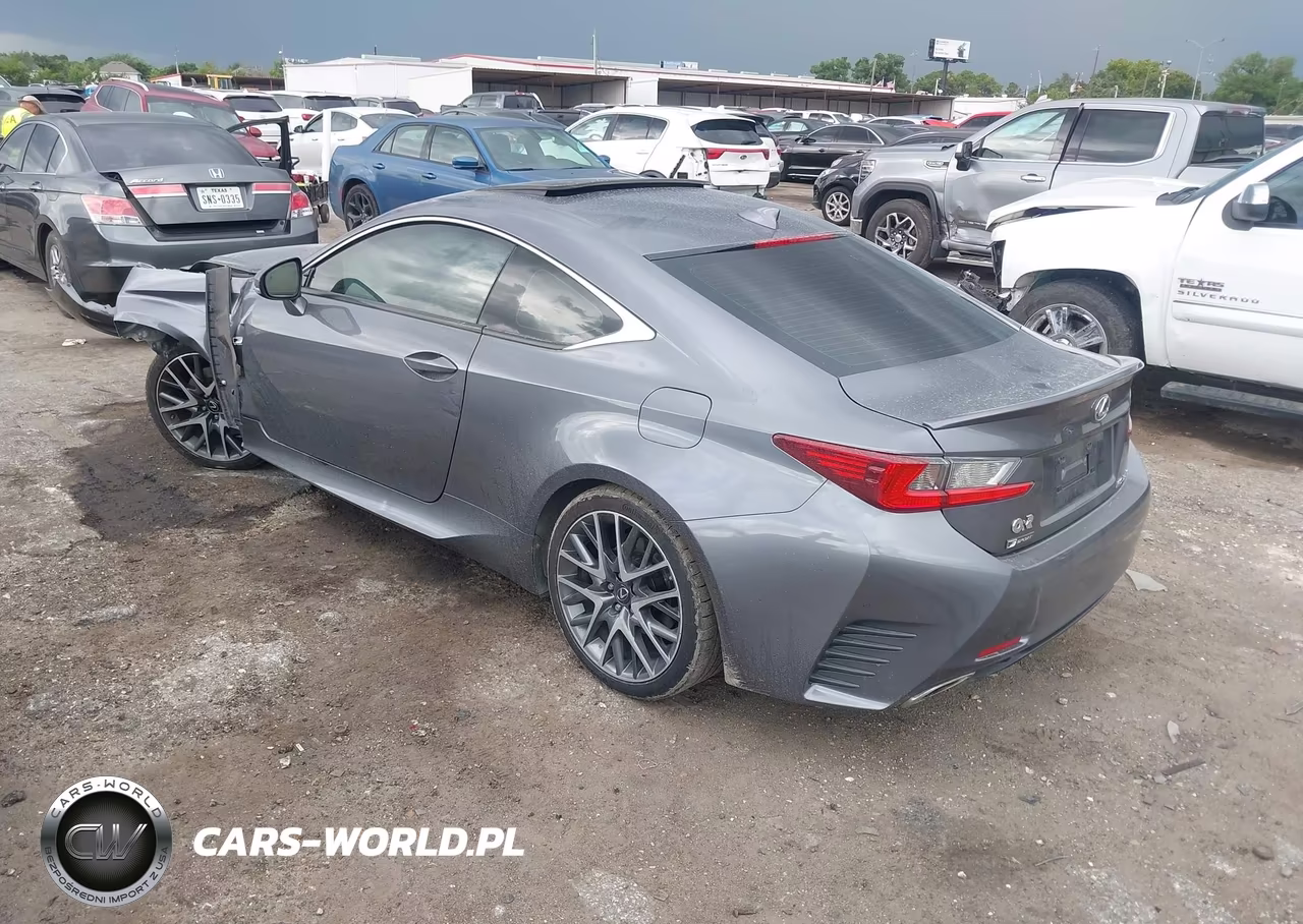 2017 Lexus Rc 350 VIN:JTHHE5BCXH5016129 - 3