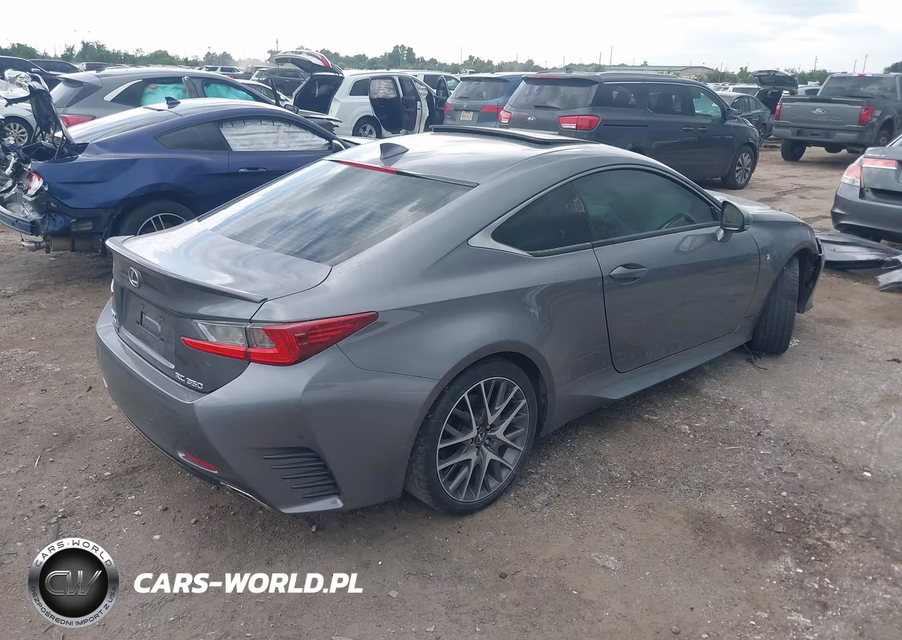 2017 Lexus Rc 350 VIN:JTHHE5BCXH5016129 - 4