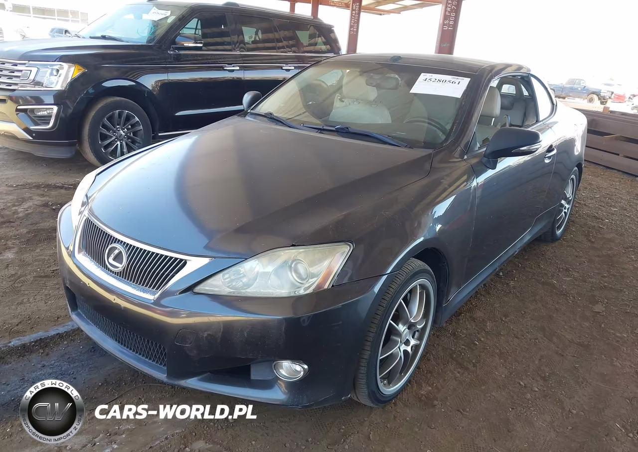 2010 Lexus Is 350C VIN:JTHFE2C20A2500359 - 2