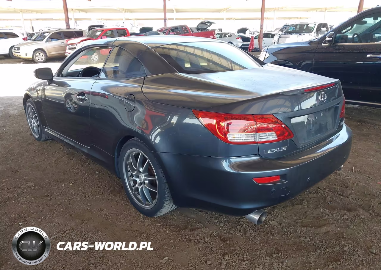 2010 Lexus Is 350C VIN:JTHFE2C20A2500359 - 3
