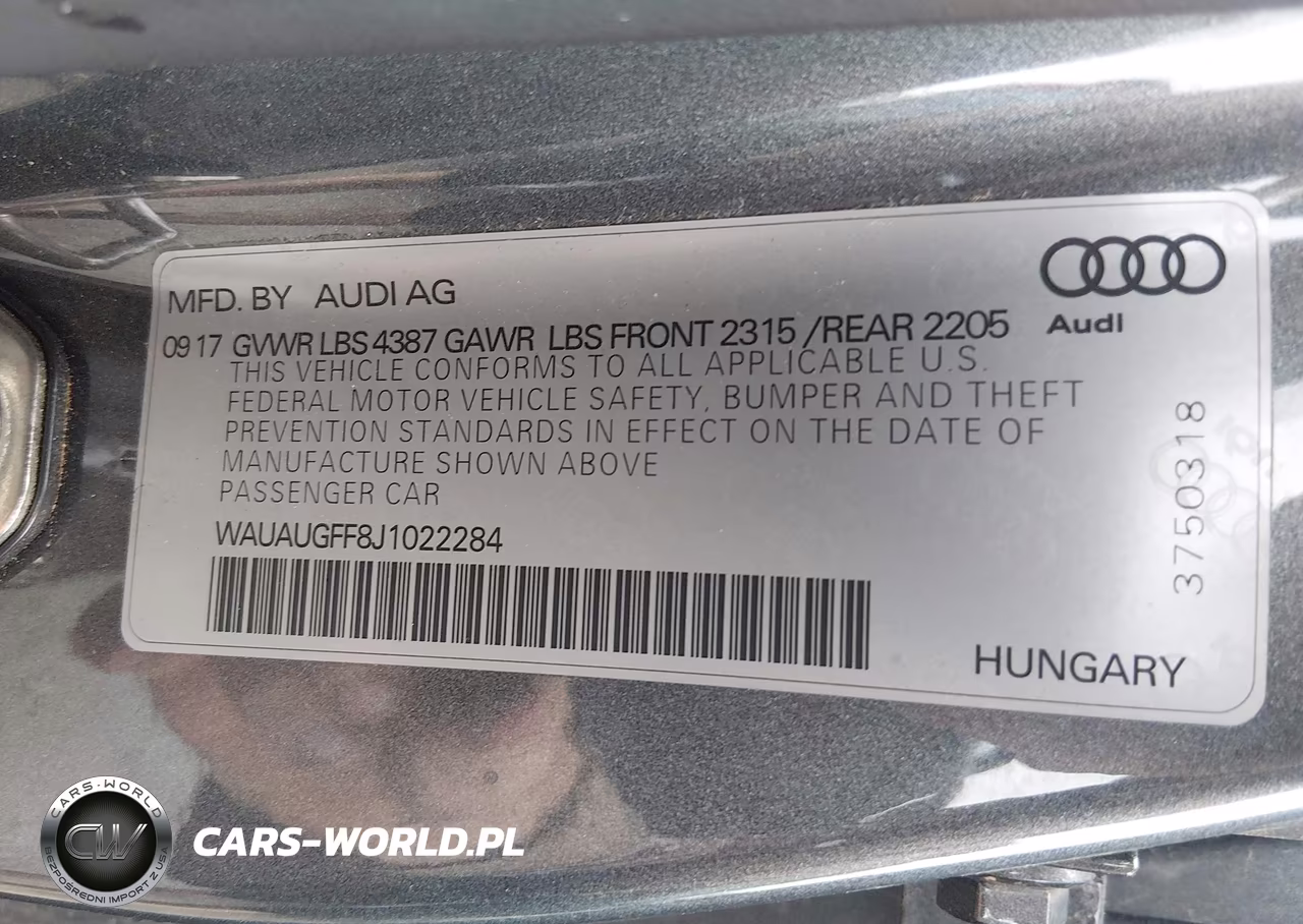 2018 Audi A3 2.0T Premium-2.0T Tech Premium VIN:WAUAUGFF8J1022284 - 9