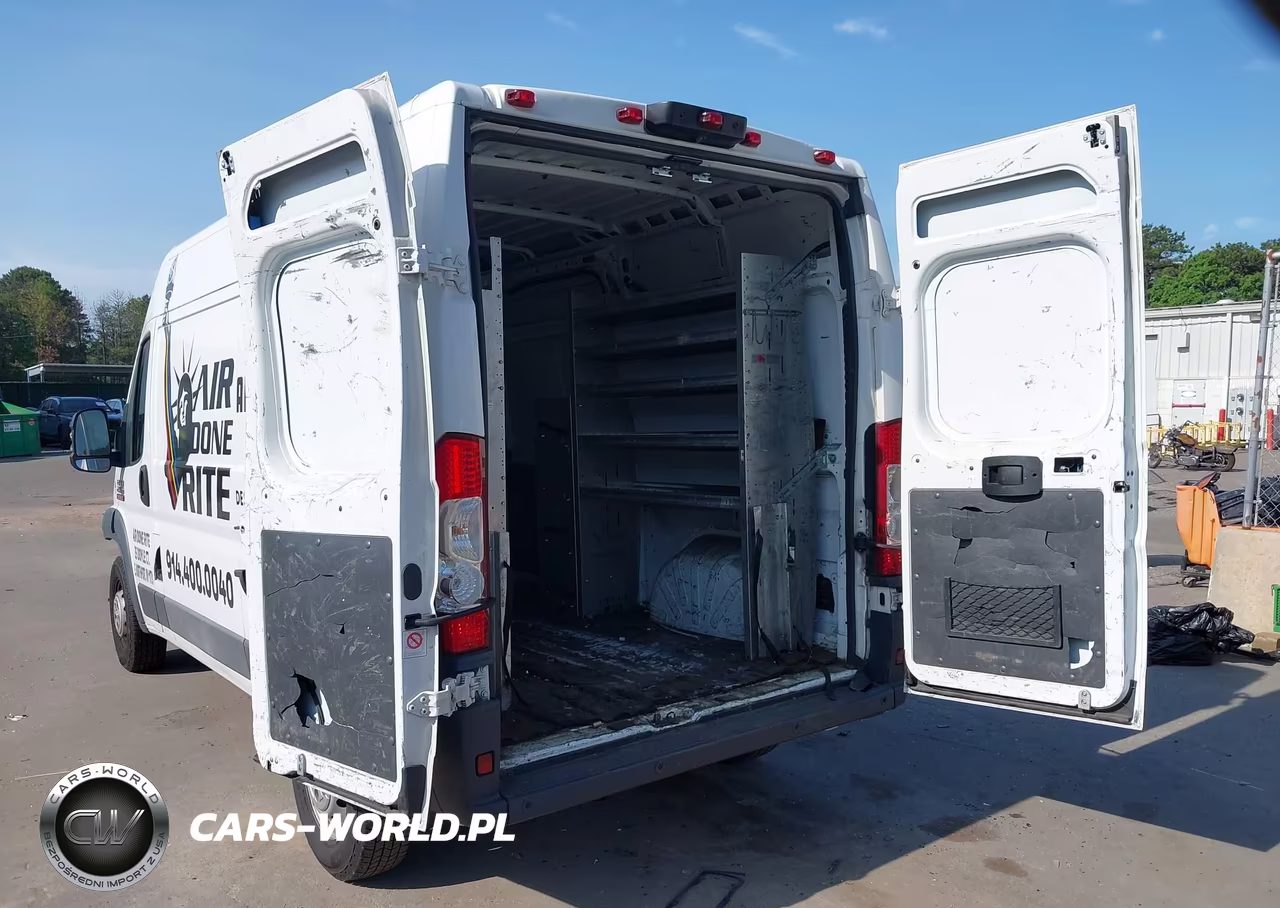 2017 Ram Promaster 2500 High Roof 136 Wb VIN:3C6TRVCG5HE548708 - 3