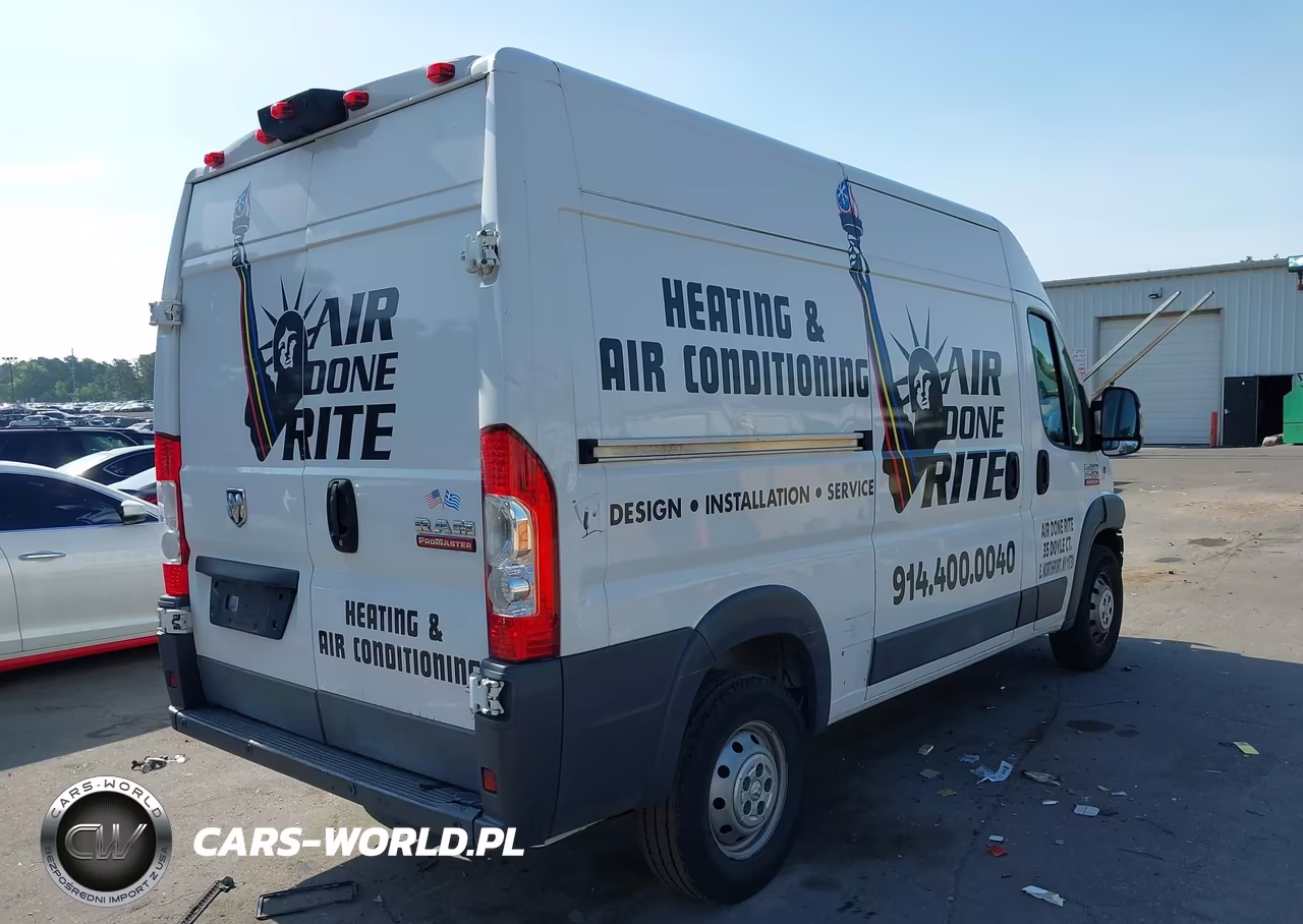 2017 Ram Promaster 2500 High Roof 136 Wb VIN:3C6TRVCG5HE548708 - 4