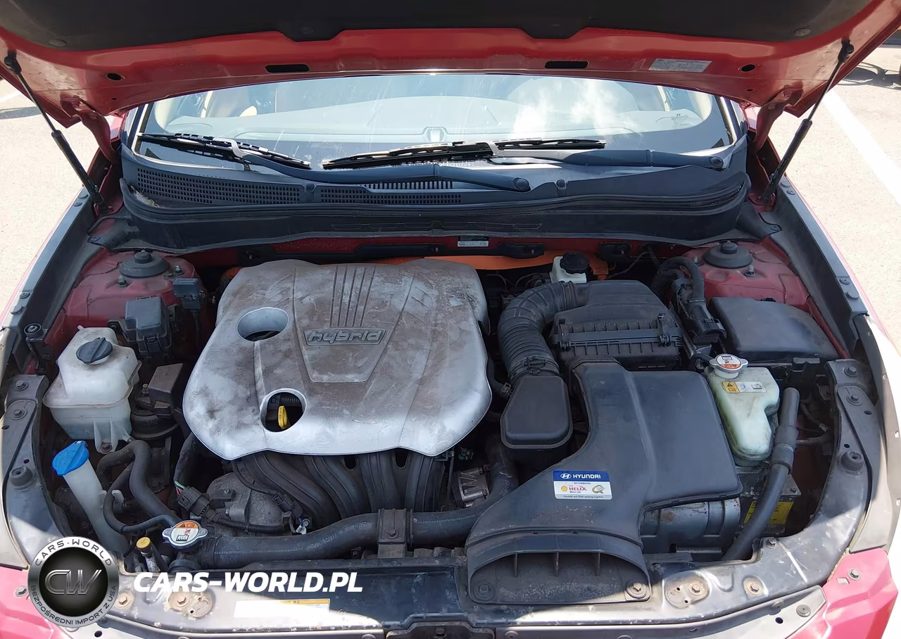 2011 Hyundai Sonata Hybrid VIN:KMHEC4A48BA013786 - 10