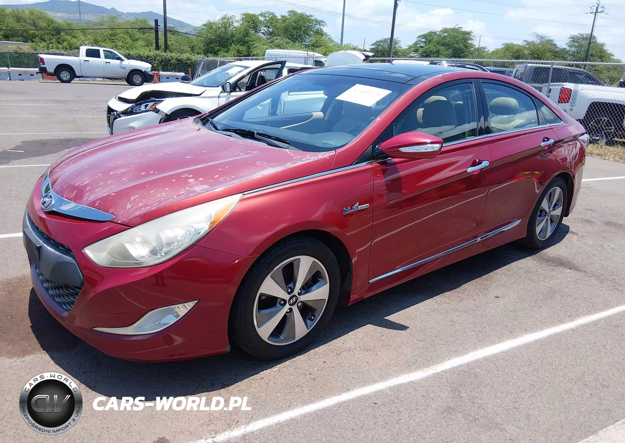 2011 Hyundai Sonata Hybrid VIN:KMHEC4A48BA013786 - 2