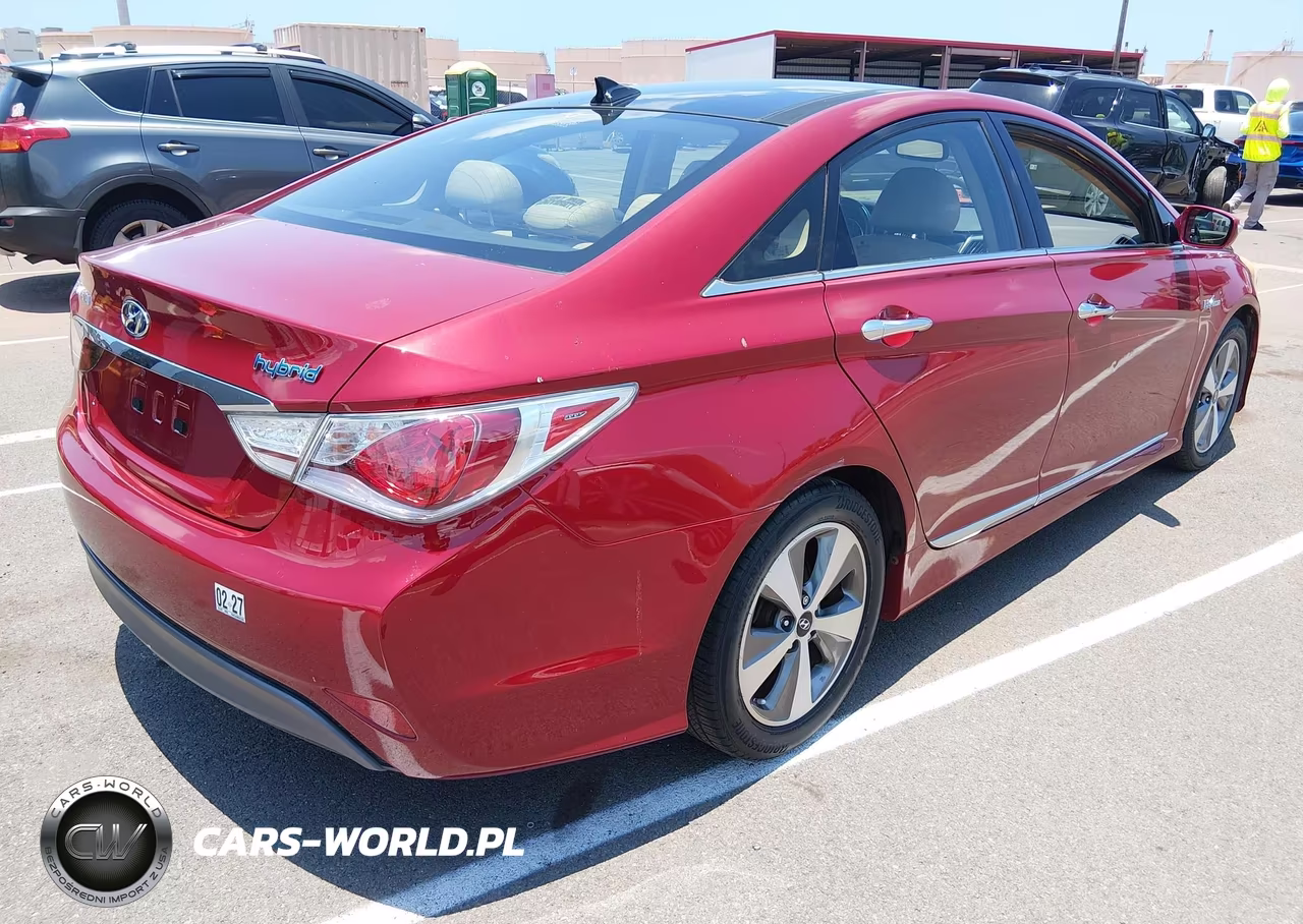 2011 Hyundai Sonata Hybrid VIN:KMHEC4A48BA013786 - 4
