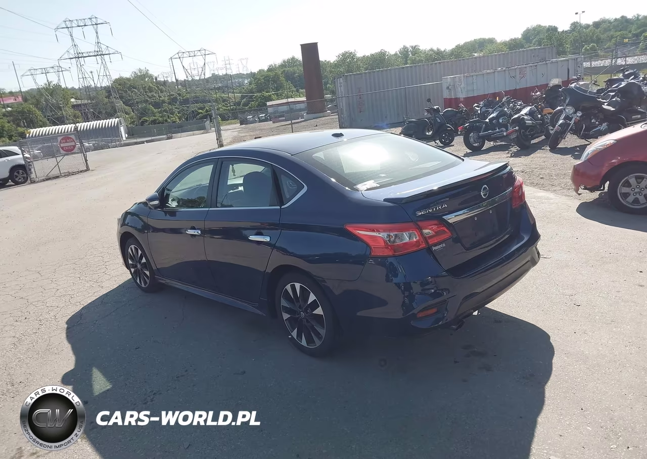 2019 Nissan Sentra Sr VIN:3N1AB7AP3KY333615 - 3
