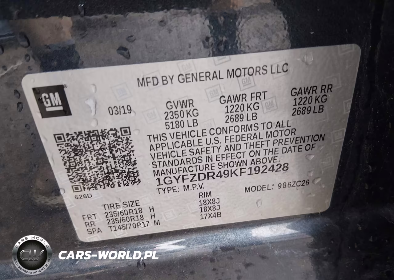 2019 Cadillac Xt4 Premium Luxury VIN:1GYFZDR49KF192428 - 9