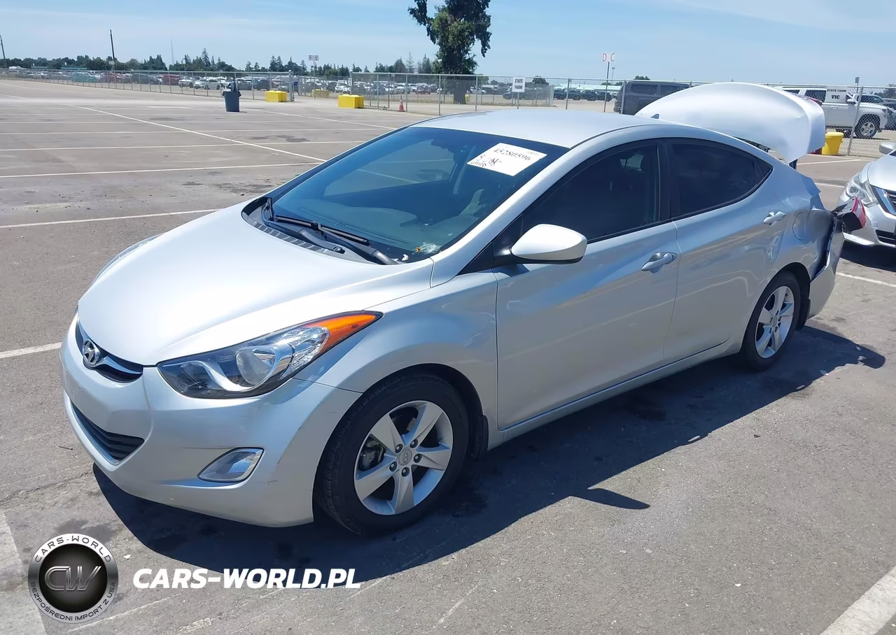 2013 Hyundai Elantra Gls VIN:KMHDH4AE4DU949847 - 2