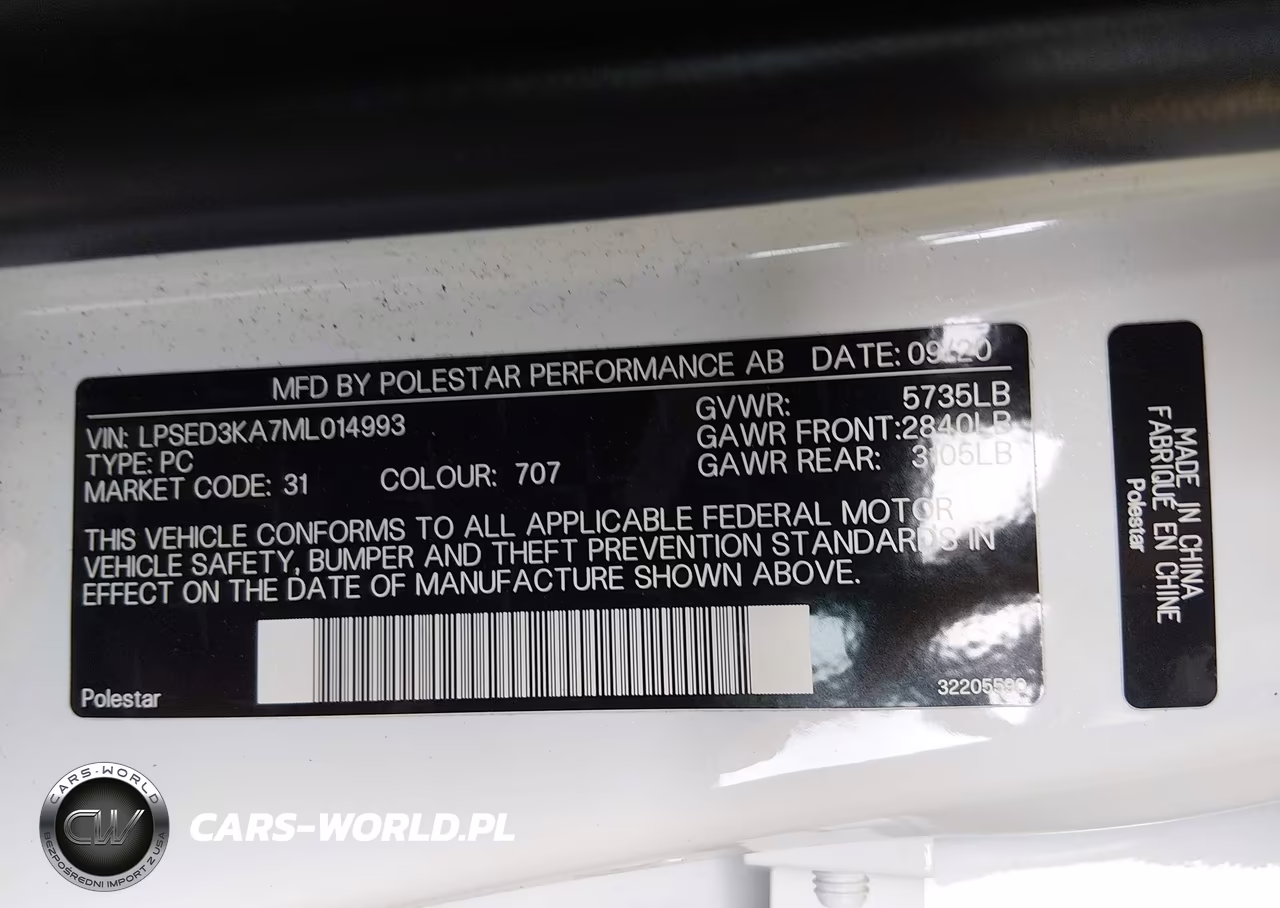 2021 Polestar 2 Launch Edition VIN:LPSED3KA7ML014993 - 9