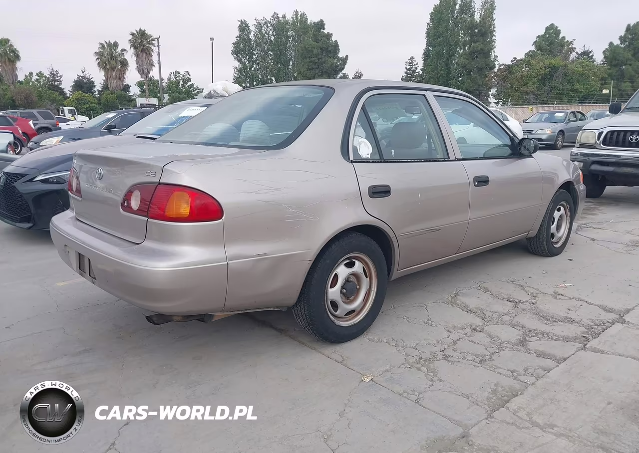 2001 Toyota Corolla Ce VIN:1NXBR12E41Z445523 - 4