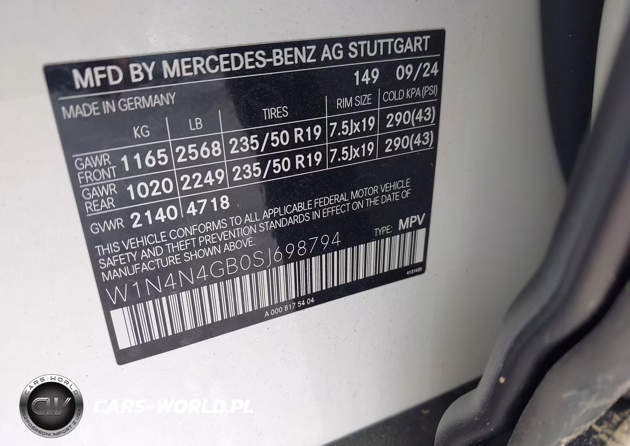 2025 Mercedes-Benz Gla 250 4Matic VIN:W1N4N4GB0SJ698794 - 9