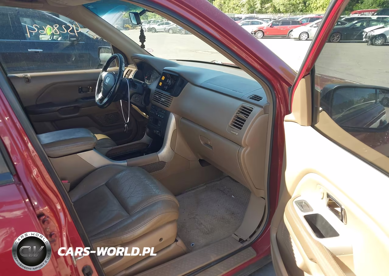 2004 Honda Pilot Ex-L VIN:2HKYF18504H580513 - 5