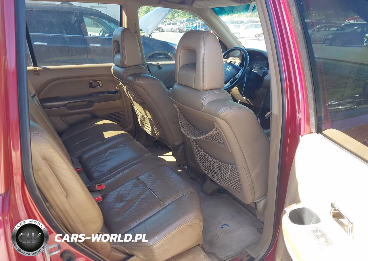 2004 Honda Pilot Ex-L VIN:2HKYF18504H580513 - 8