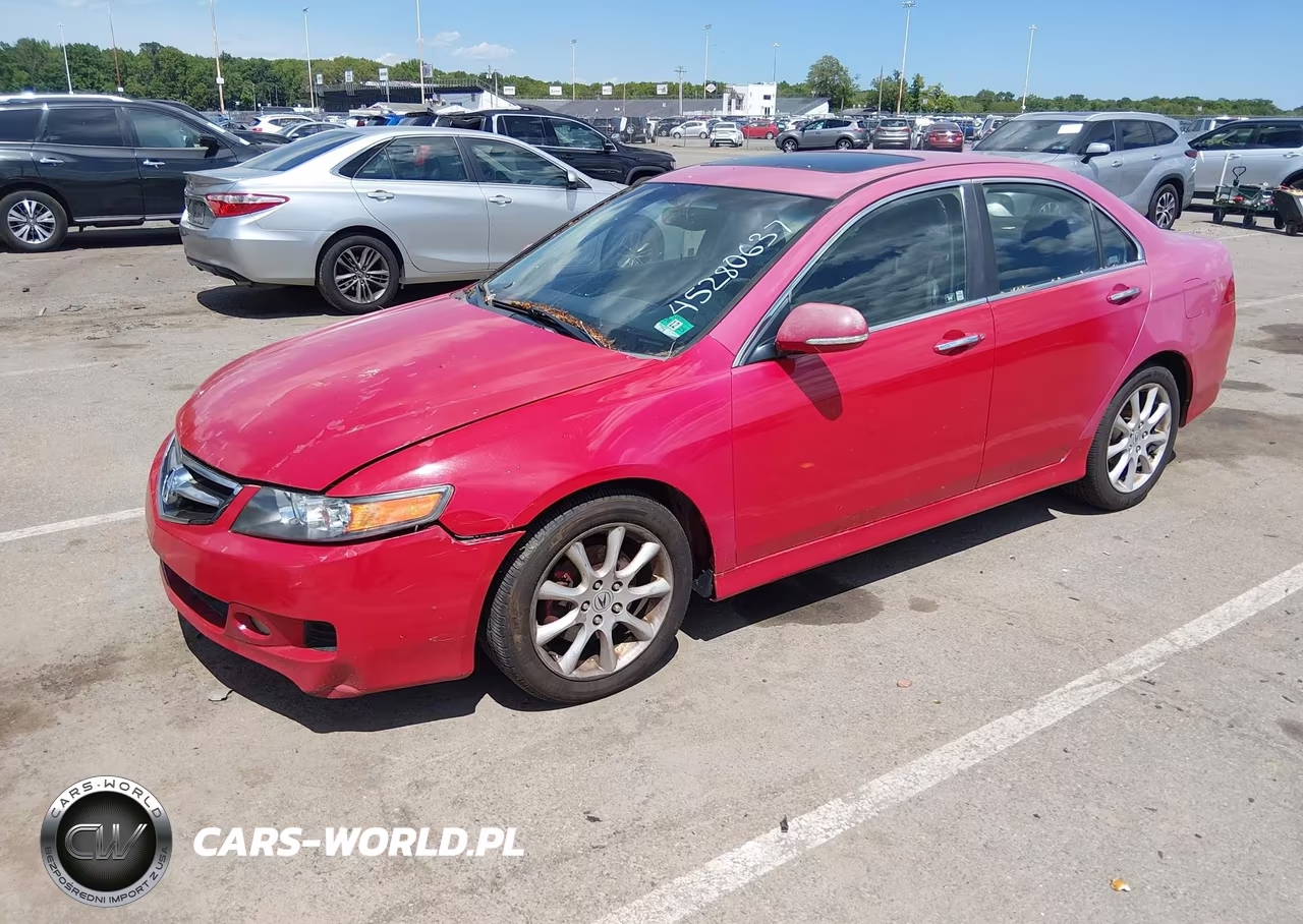 2006 Acura Tsx VIN:JH4CL96876C020502 - 2