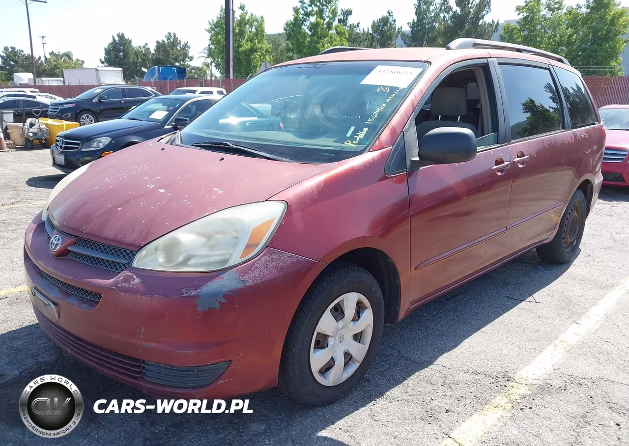 2005 Toyota Sienna Le VIN:5TDZA23C75S231567 - 2