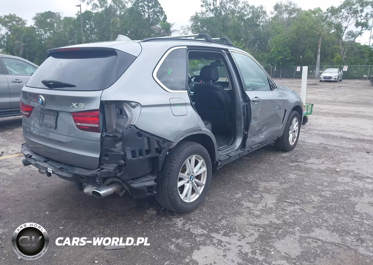 2015 BMW X5 Sdrive35I VIN:5UXKR2C51F0H40300 - 4