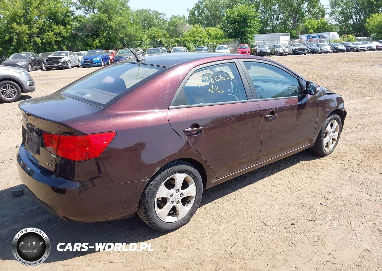 2010 Kia Forte Ex VIN:KNAFU4A21A5058495 - 4