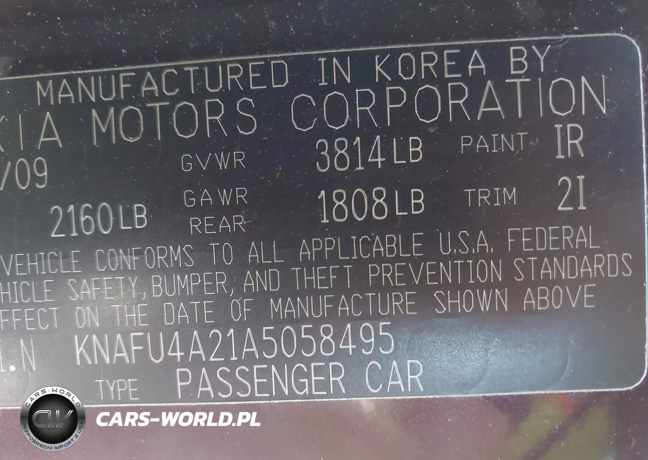 2010 Kia Forte Ex VIN:KNAFU4A21A5058495 - 9