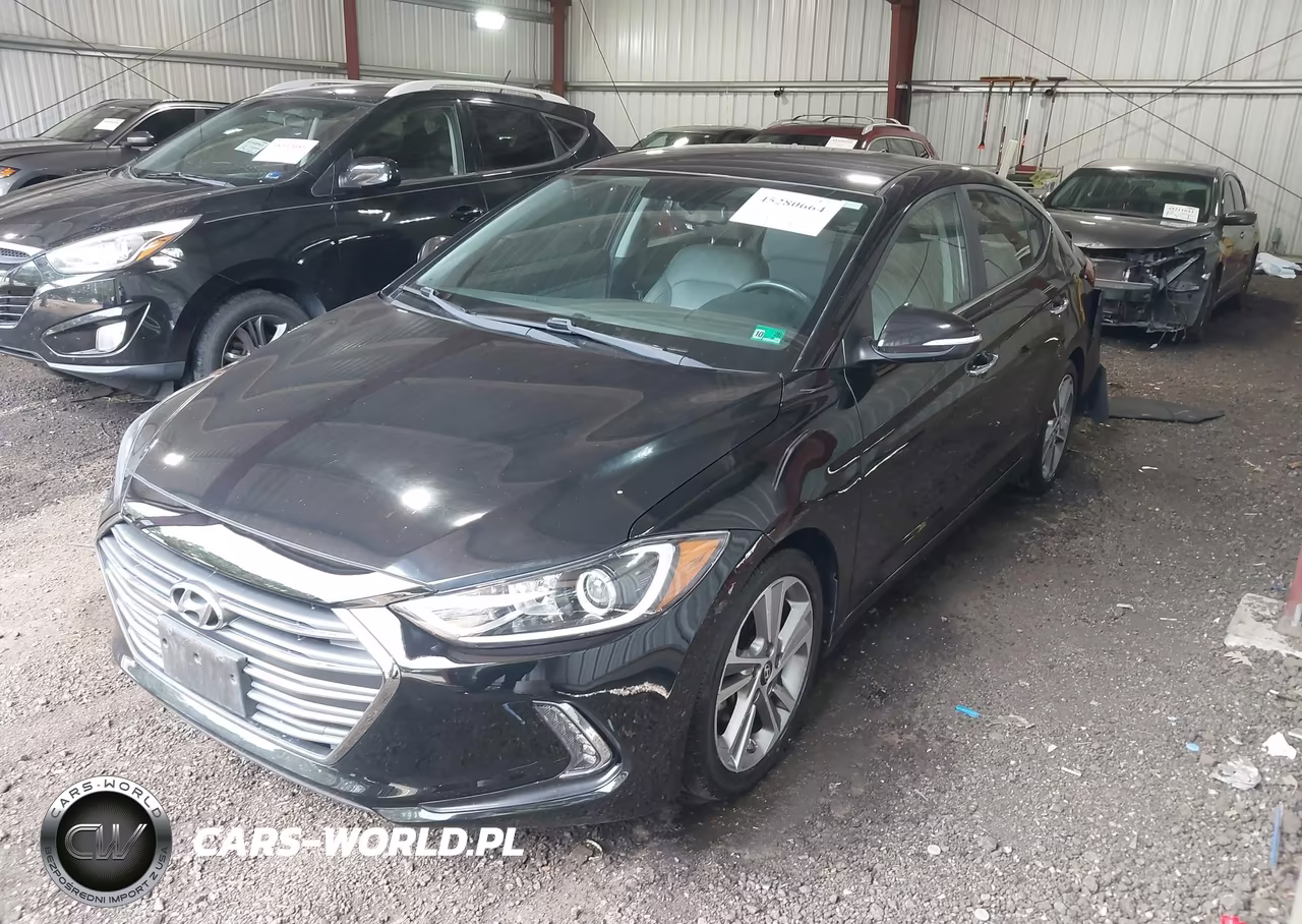 2017 Hyundai Elantra Limited VIN:KMHD84LF6HU355143 - 2