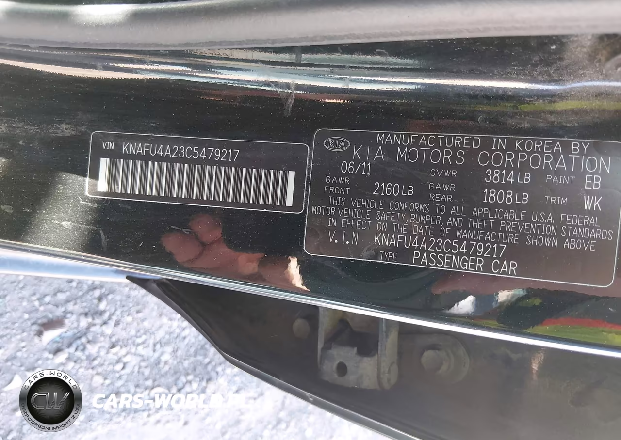 2012 Kia Forte Ex VIN:KNAFU4A23C5479217 - 9