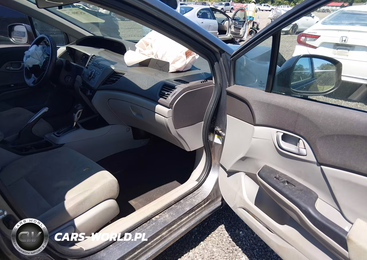 2012 Honda Civic Lx VIN:19XFB2F58CE007115 - 5
