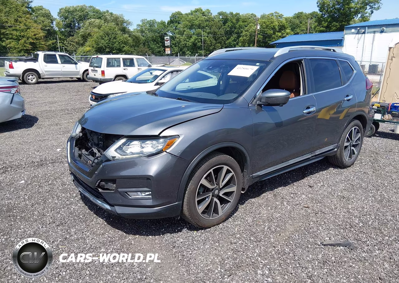 2018 Nissan Rogue Sl VIN:JN8AT2MT2JW487345 - 2