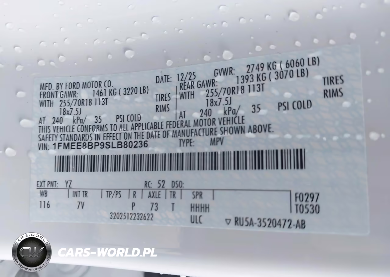 2025 Ford Bronco Outer Banks VIN:1FMEE8BP9SLB80236 - 9