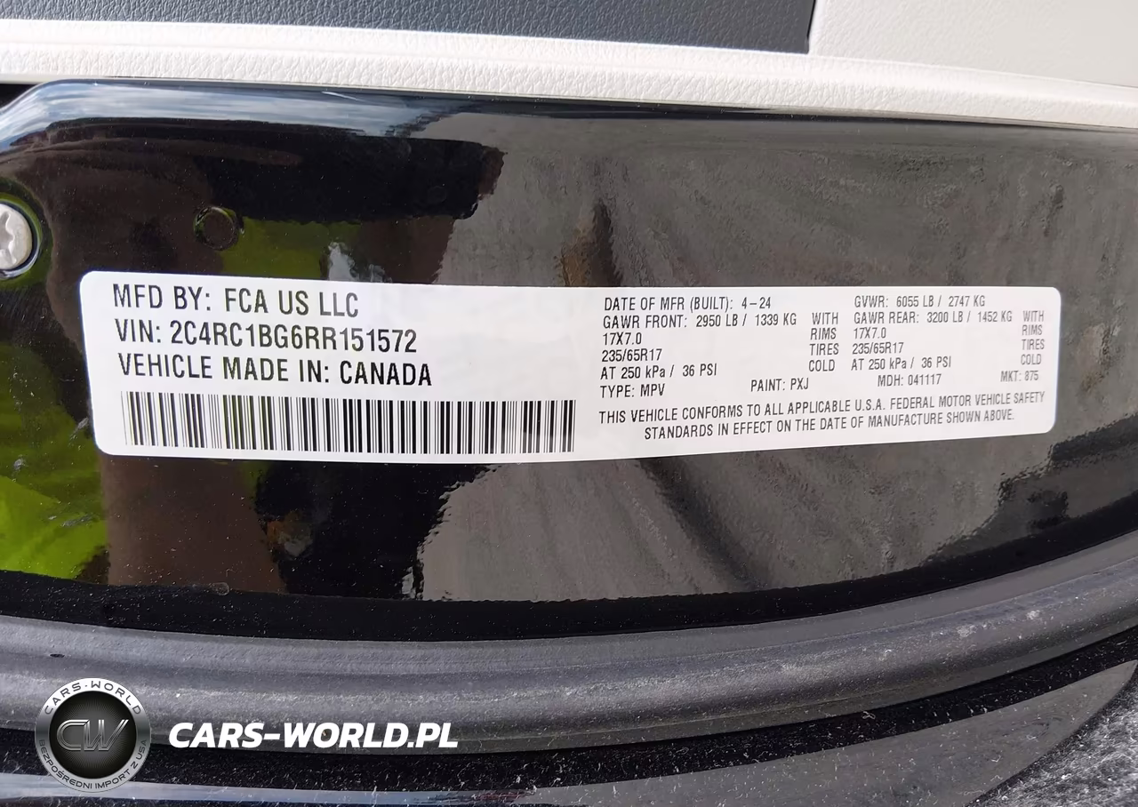 2024 Chrysler Pacifica Touring L VIN:2C4RC1BG6RR151572 - 9
