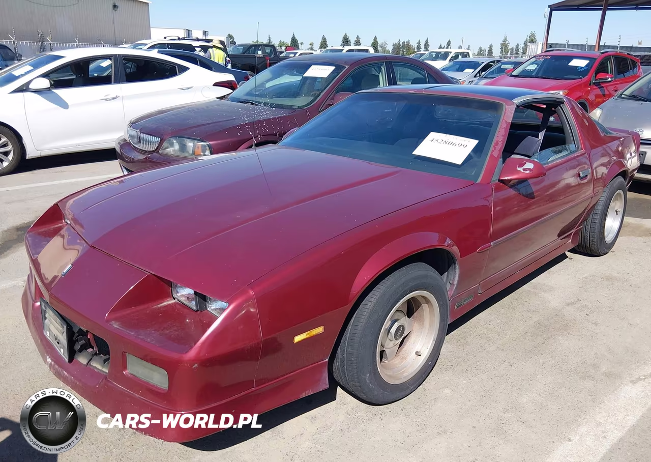 1989 Chevrolet Camaro VIN:1G1FP21S1KL103777 - 2