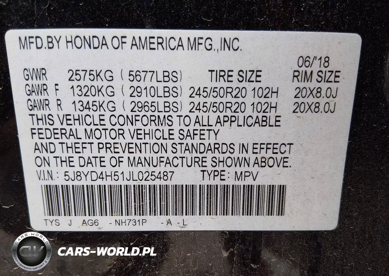 2018 Acura Mdx Technology Package Acurawatch Plus Pkg VIN:5J8YD4H51JL025487 - 9