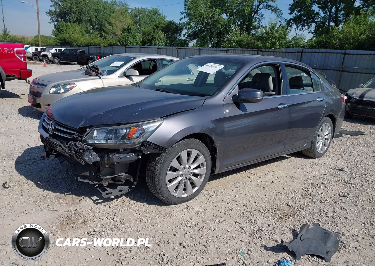 2013 Honda Accord Ex-L V-6 VIN:1HGCR3F84DA006001 - 2